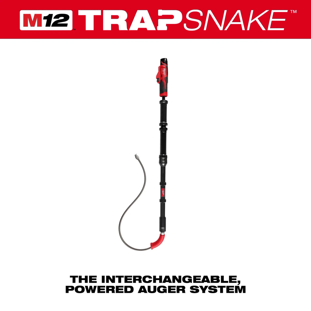 Milwaukee M12 TRAPSNAKE 6' Toilet Auger | 3576-21