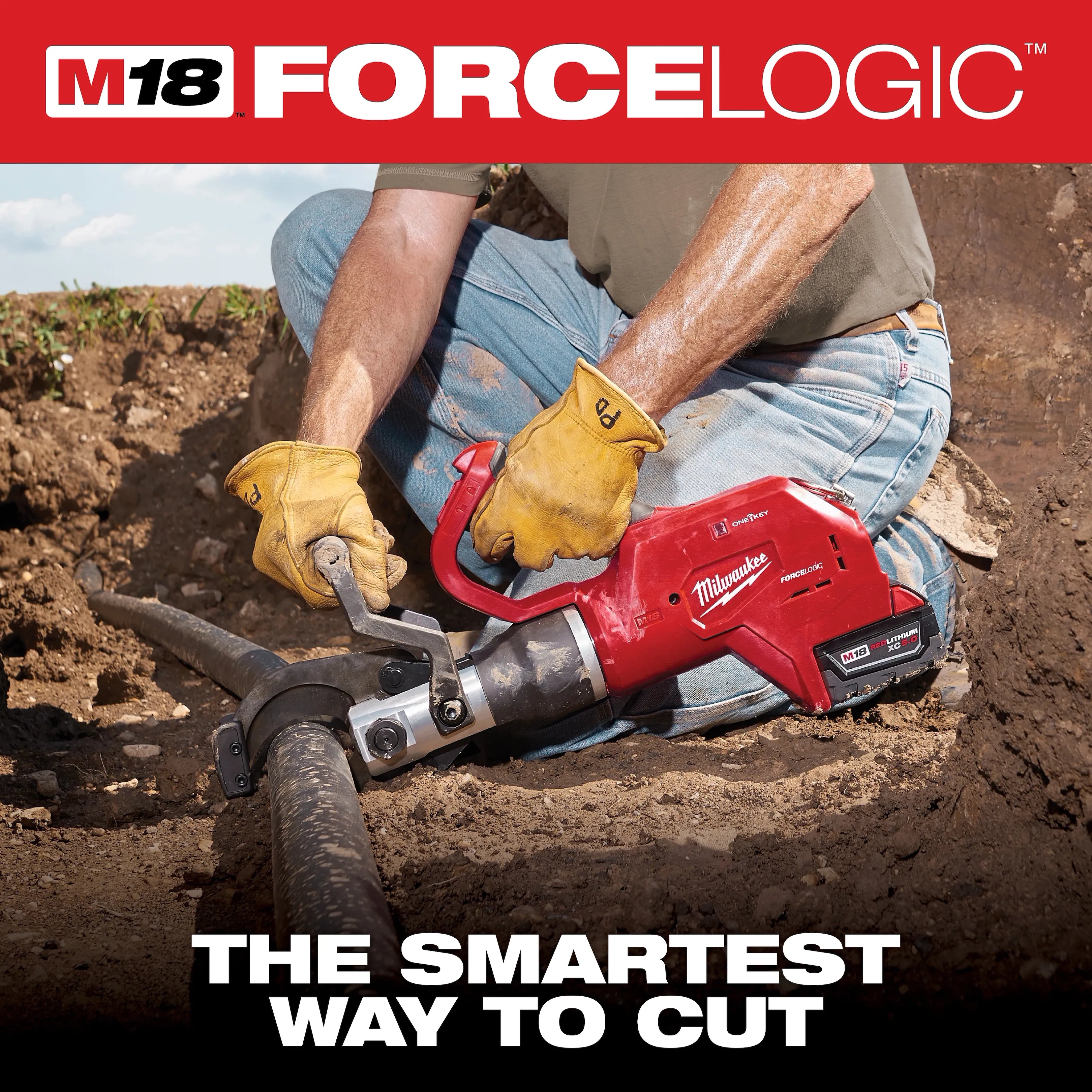 M18™ FORCE LOGIC™ 3” Underground Cable Cutter
