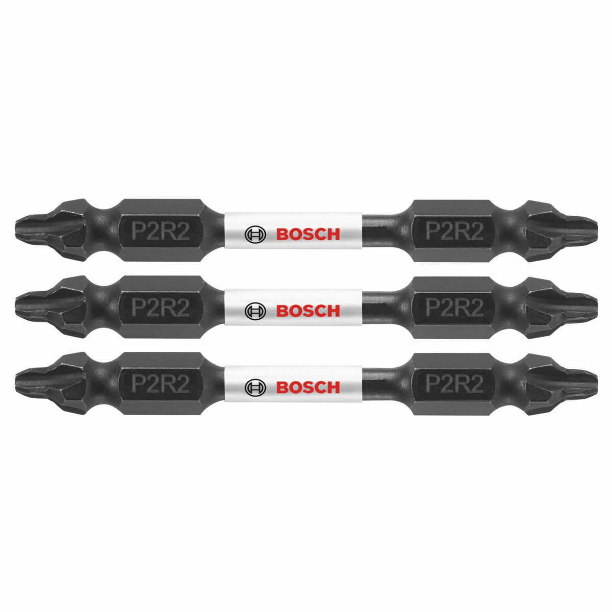 Bosch ITDEP2R22503 3 pc. Impact Tough 2.5 In. Phillips/Square Double-Ended Bits