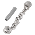1-1/4" - 1-1/2" Carbide Chain Knocker for 1/4" Chain Snake Cable