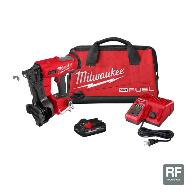 Milwaukee M18 FUEL Coil Roofing Nailer – Configuration Options