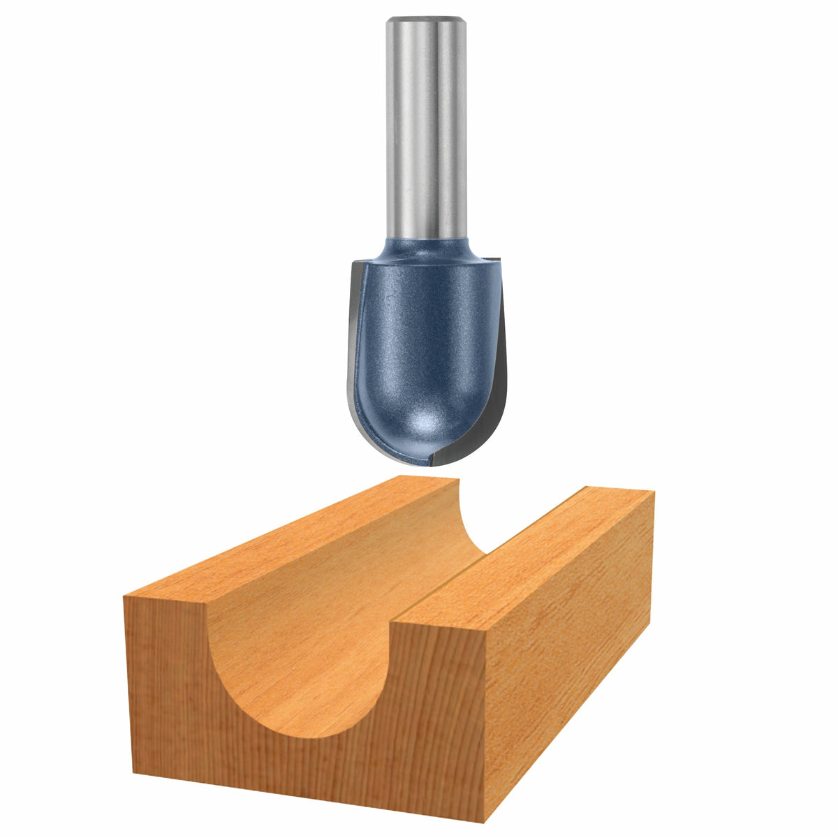Bosch 85451M 1/2 In. x 1 In. Carbide Tipped Extended Round Nose Bit