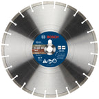 Bosch DBS1401 14 In. Segmented Rim Blade for Rough Cuts