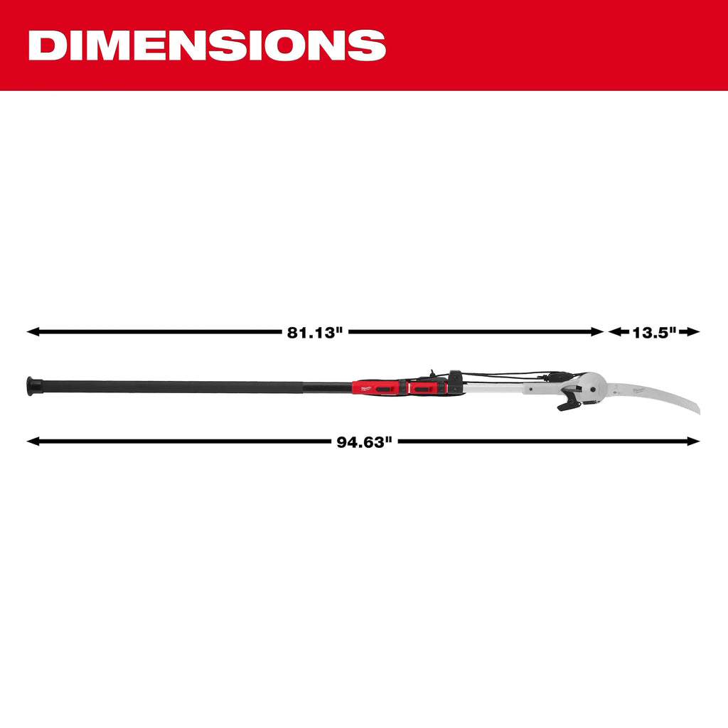 Milwaukee 16' Pole Saw & Pruner | 48-22-9375