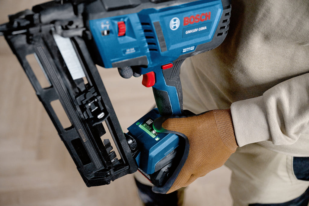 Bosch GNH18V-16MAN 18V Brushless 16-Gauge Angled Finish Nailer (Tool Only)