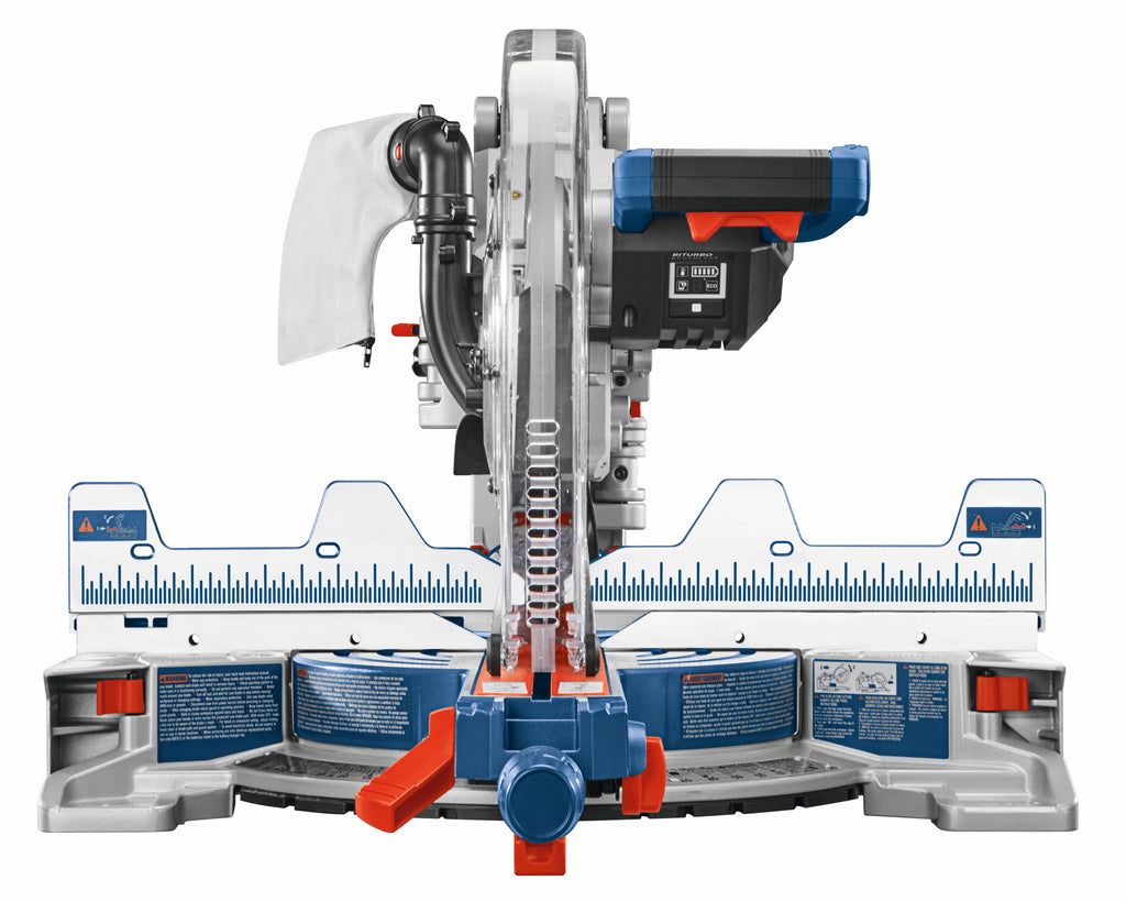 Bosch GCM18V-12GDCN14 PROFACTOR 18V 12 In. Dual-Bevel Glide Miter Saw Kit with (1) CORE18V 8 Ah High Power Battery