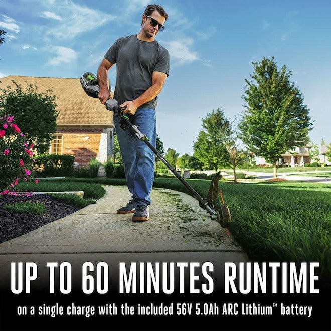 POWER+ 17" LINE IQ™ Multi-Head String Trimmer with POWERLOAD™ and Carbon Fiber Shaft