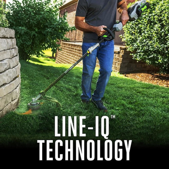POWER+ 17" LINE IQ™ Multi-Head String Trimmer with POWERLOAD™ and Carbon Fiber Shaft