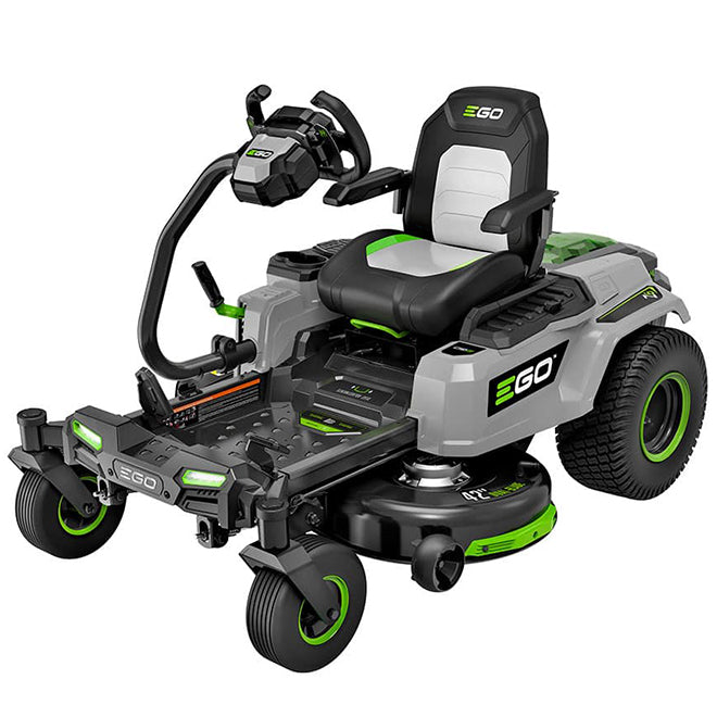 POWER+ Z6 42" Zero Turn Mower with e-STEER™ Technology, Includes (2) 10.0Ah and (4) 6.0Ah Batteries and 800W Charger