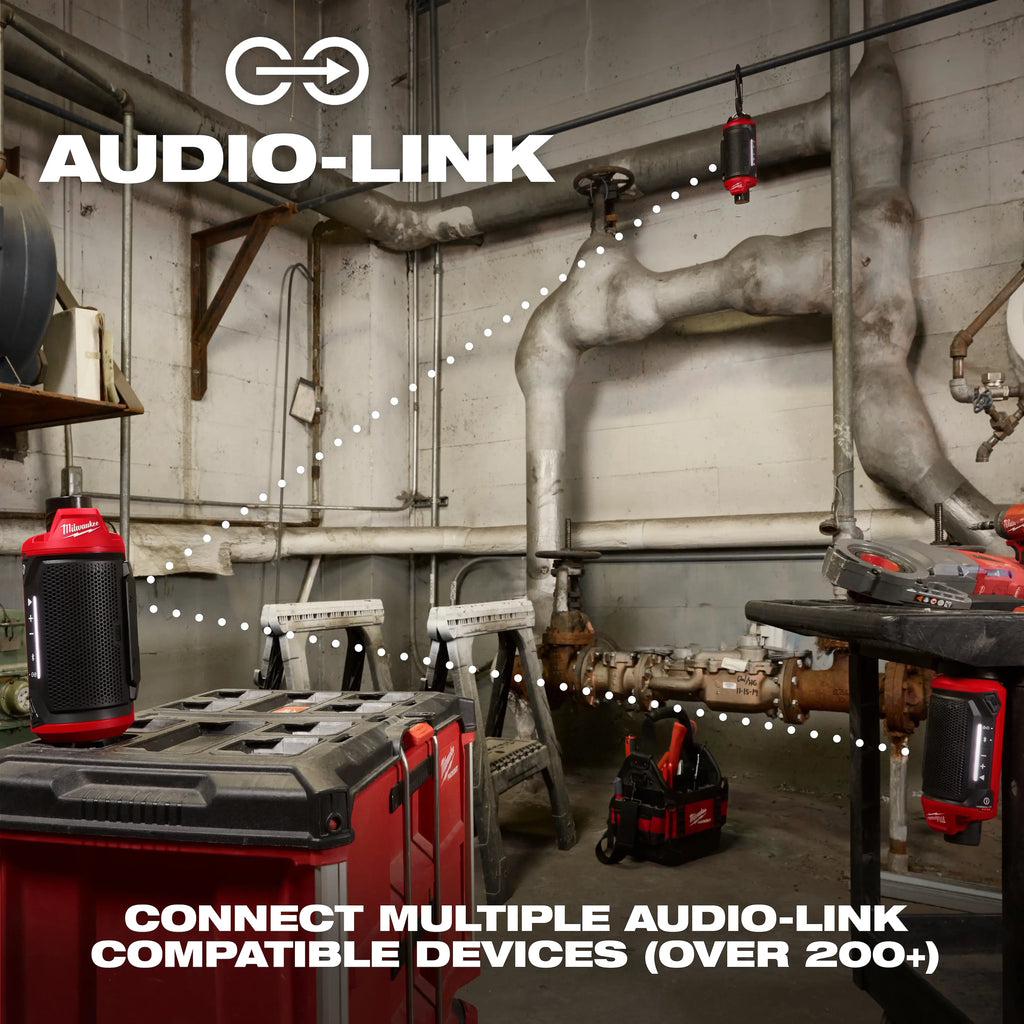 Milwaukee M12 Bluetooth Jobsite Speaker with  PACKOUT Compatibility | 2955-20