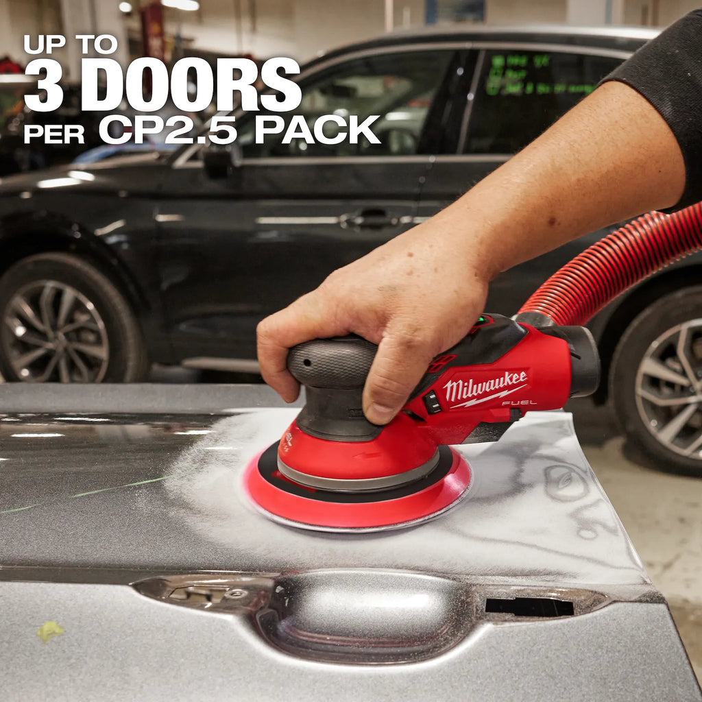 Milwaukee M12 FUEL 6" Random Orbital Sander – Configuration Options
