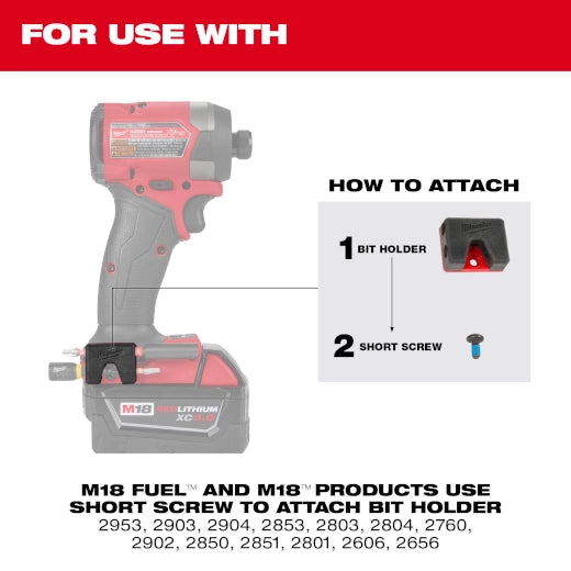 Milwaukee Drill & Impact Driver Bit Holder | 49-16-3697