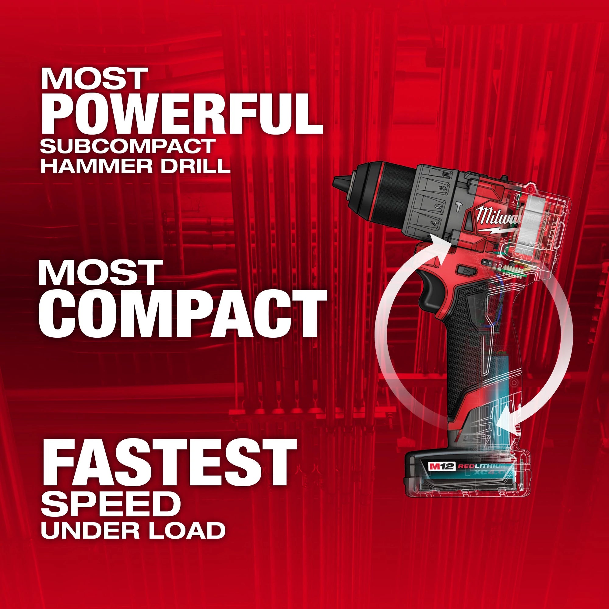 M12 FUEL™ 1/2" Hammer Drill/Driver