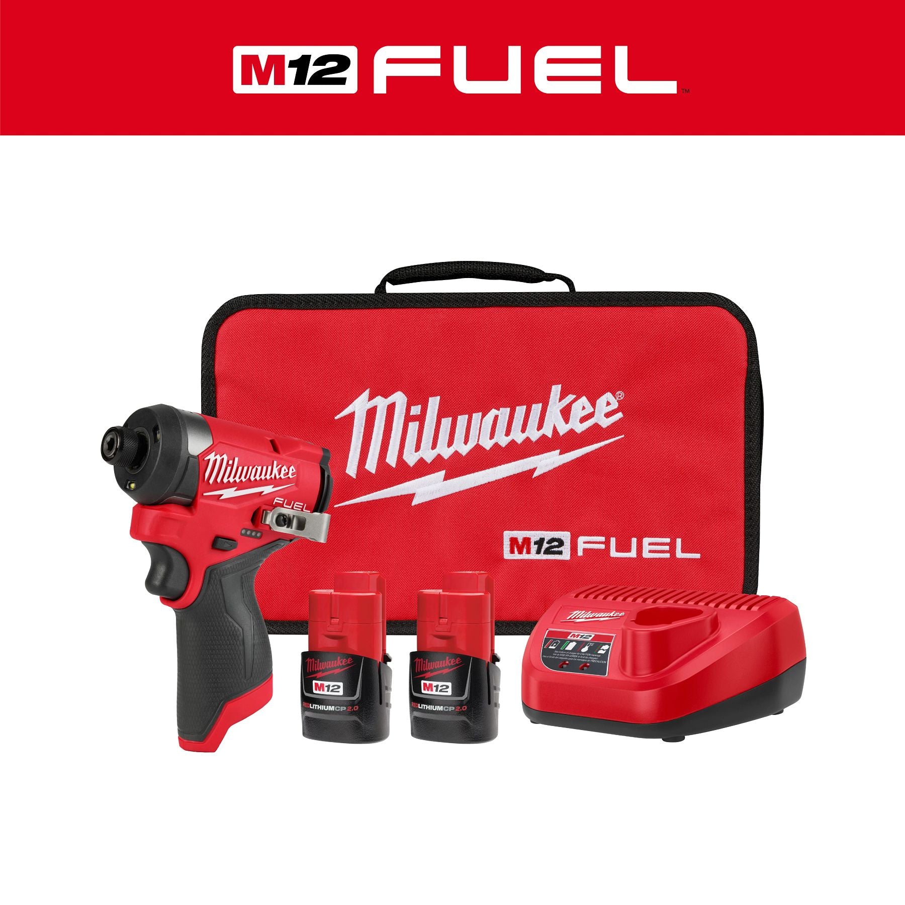 M12 FUEL™ 1/4" Hex Impact Driver
