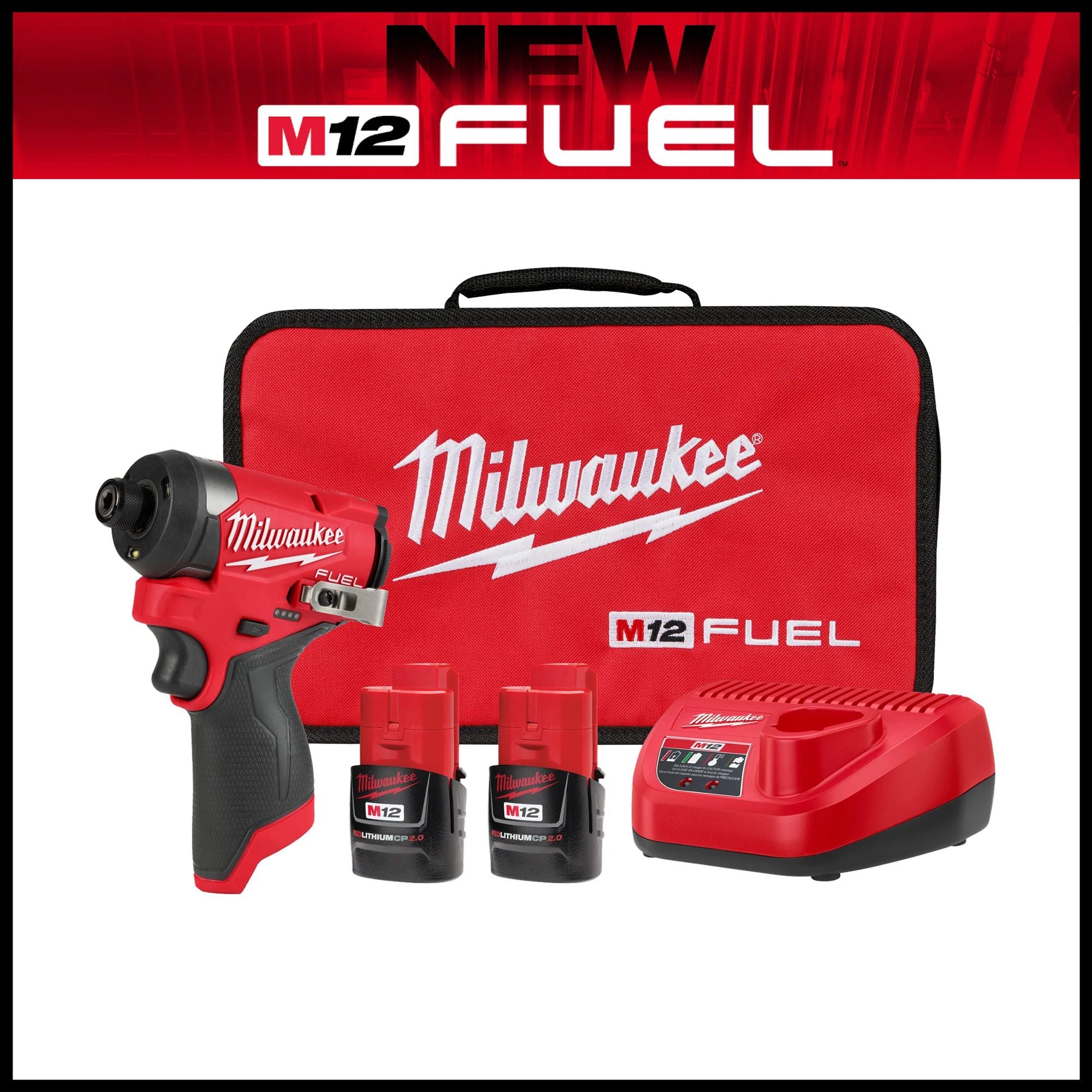 M12 FUEL™ 1/4" Hex Impact Driver