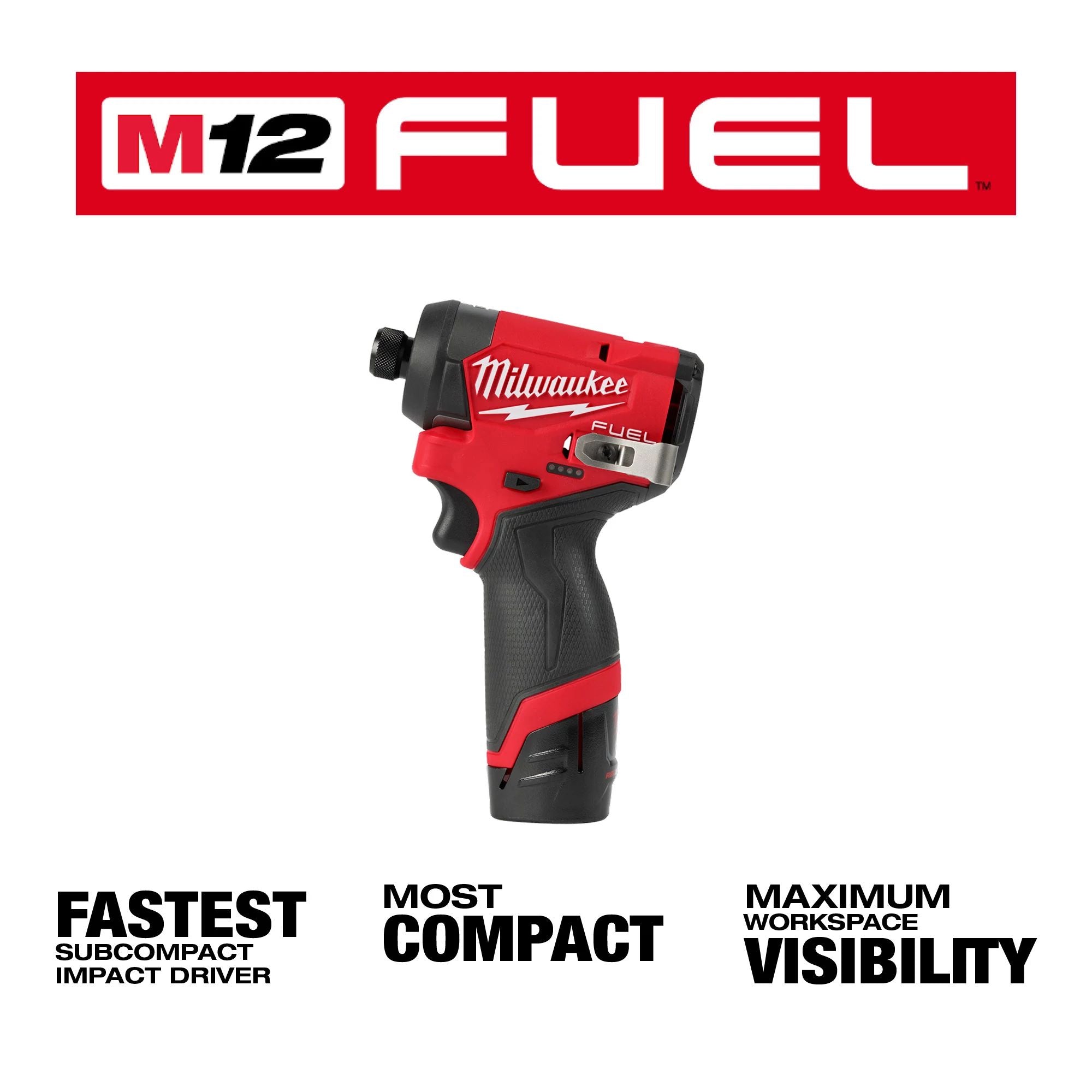 M12 FUEL™ 1/4" Hex Impact Driver