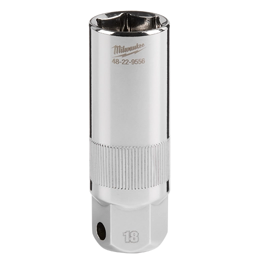 Milwaukee 3/8" Drive 18MM Spark Plug Socket | 48-22-9556