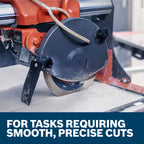 Bosch DBC0701 7 In. Continuous Rim Diamond Wheel for Precise Cuts