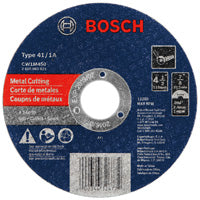Bosch CW1M450 4-1/2 In. 3/32 In. 7/8 In. Arbor Type 1A (ISO 41) 24 Grit Metal Cutting Abrasive Wheel