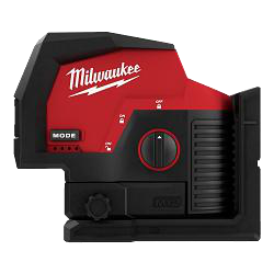 Milwaukee M12 Green Cross Line and Plumb Points Laser | 3622-20