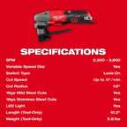 M12 FUEL™ 16 Gauge Scroll Shear