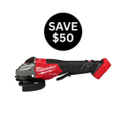 M18 FUEL™ 4-1/2"-6" Braking Grinder, Paddle Switch