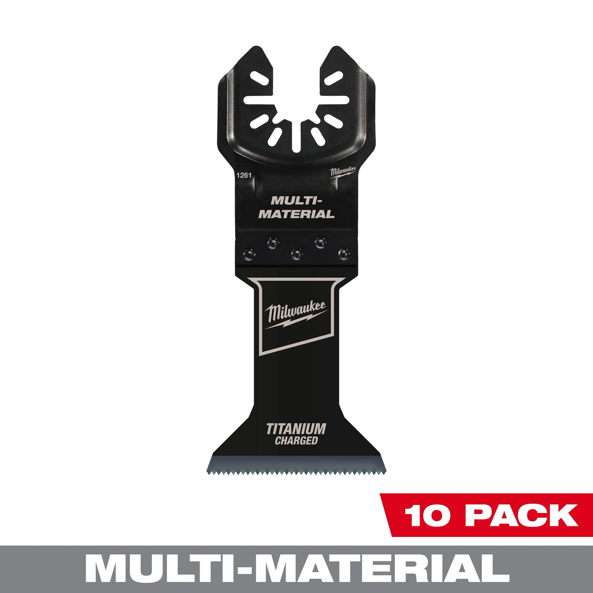 Milwaukee 1-3/4” Bi-Metal Multi-Material Universal Fit Oscillating Multi-Tool Blade (10 PK) | 49-25-1269