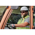 Full Frame Safety Glasses with Removable Side Shields