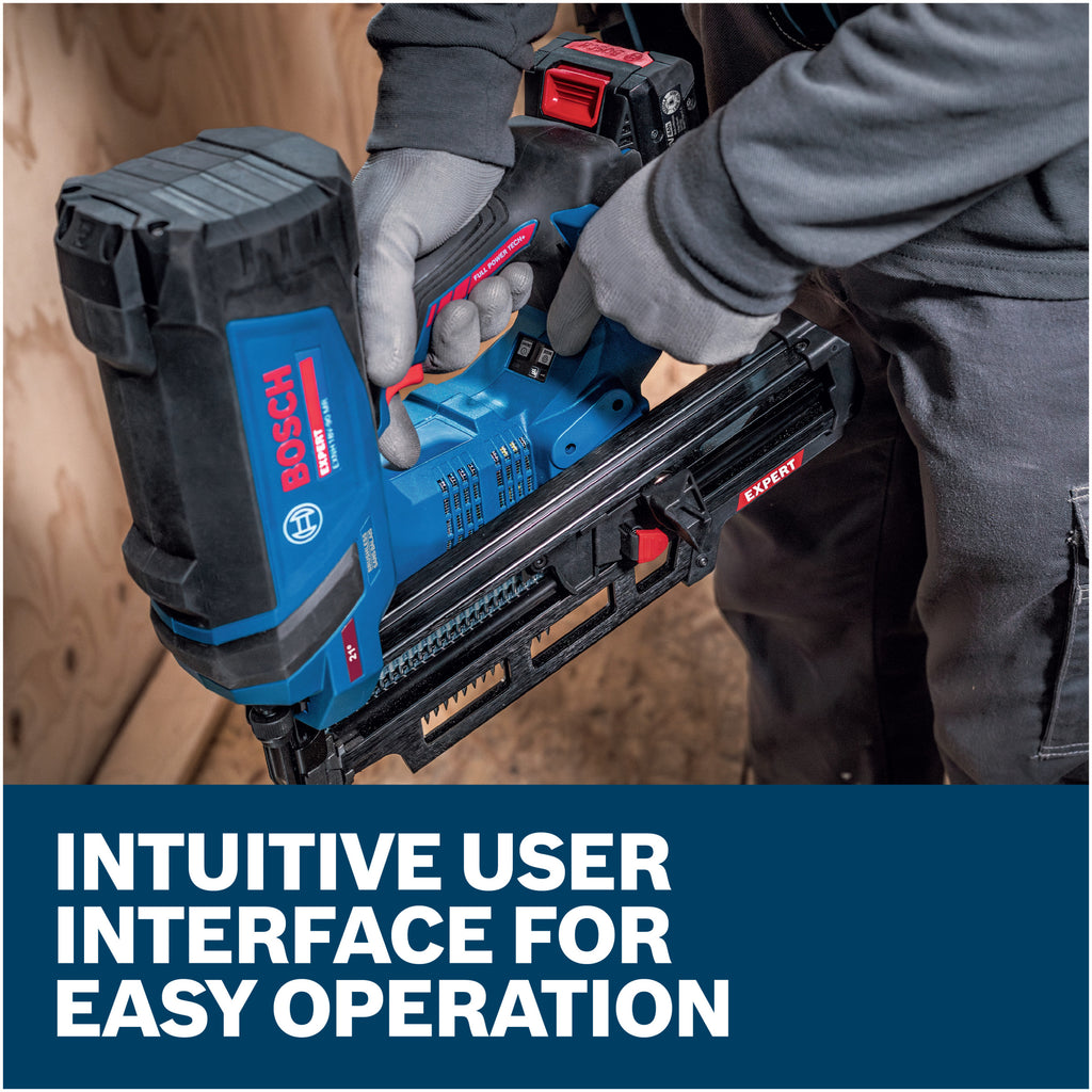 Bosch EXNH18V-90MRN EXPERT 18V 21-Degree Framing Nailer