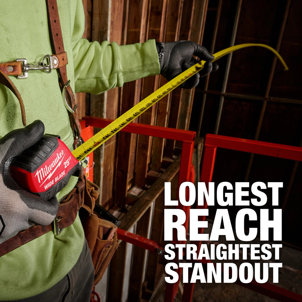 25ft Wide Blade Tape Measure