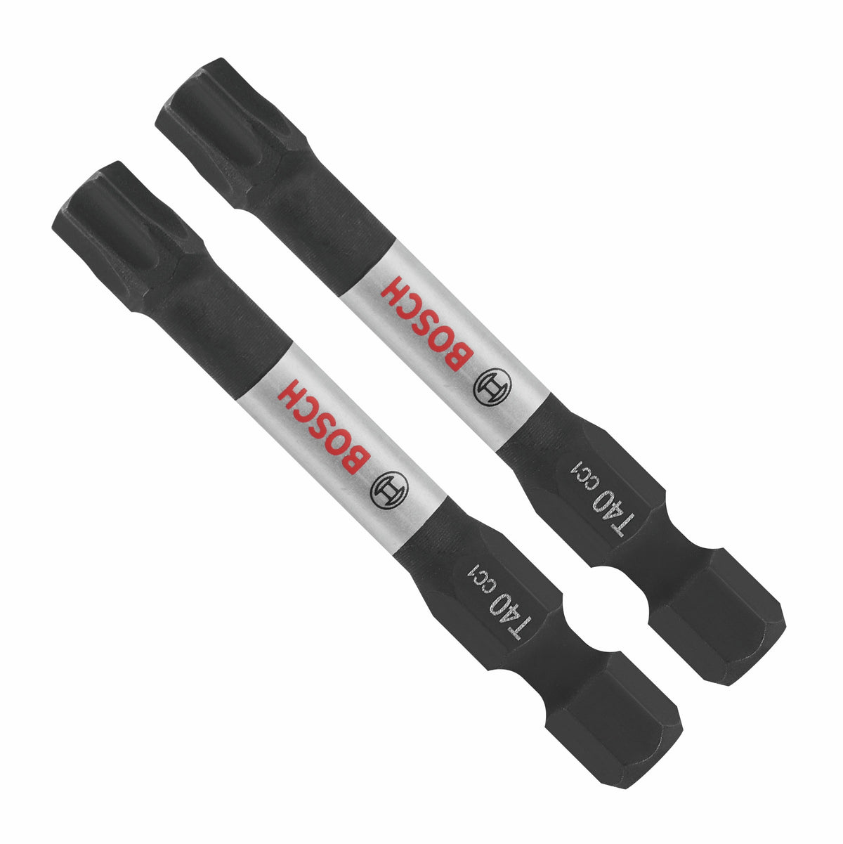Bosch ITDT40202 2 pc. Driven 2 In. Impact Torx #40 Power Bits