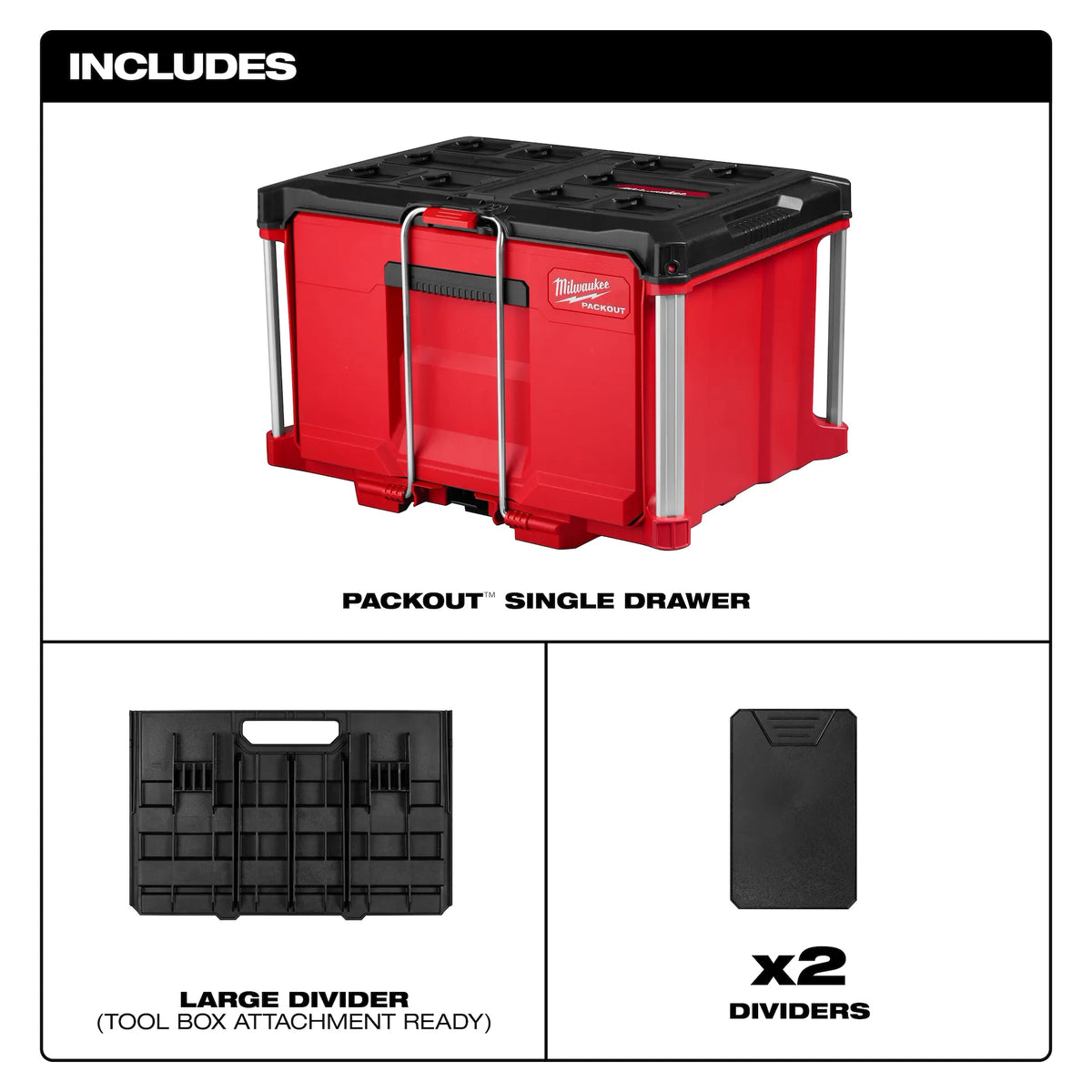 PACKOUT™ Single Drawer Tool Box