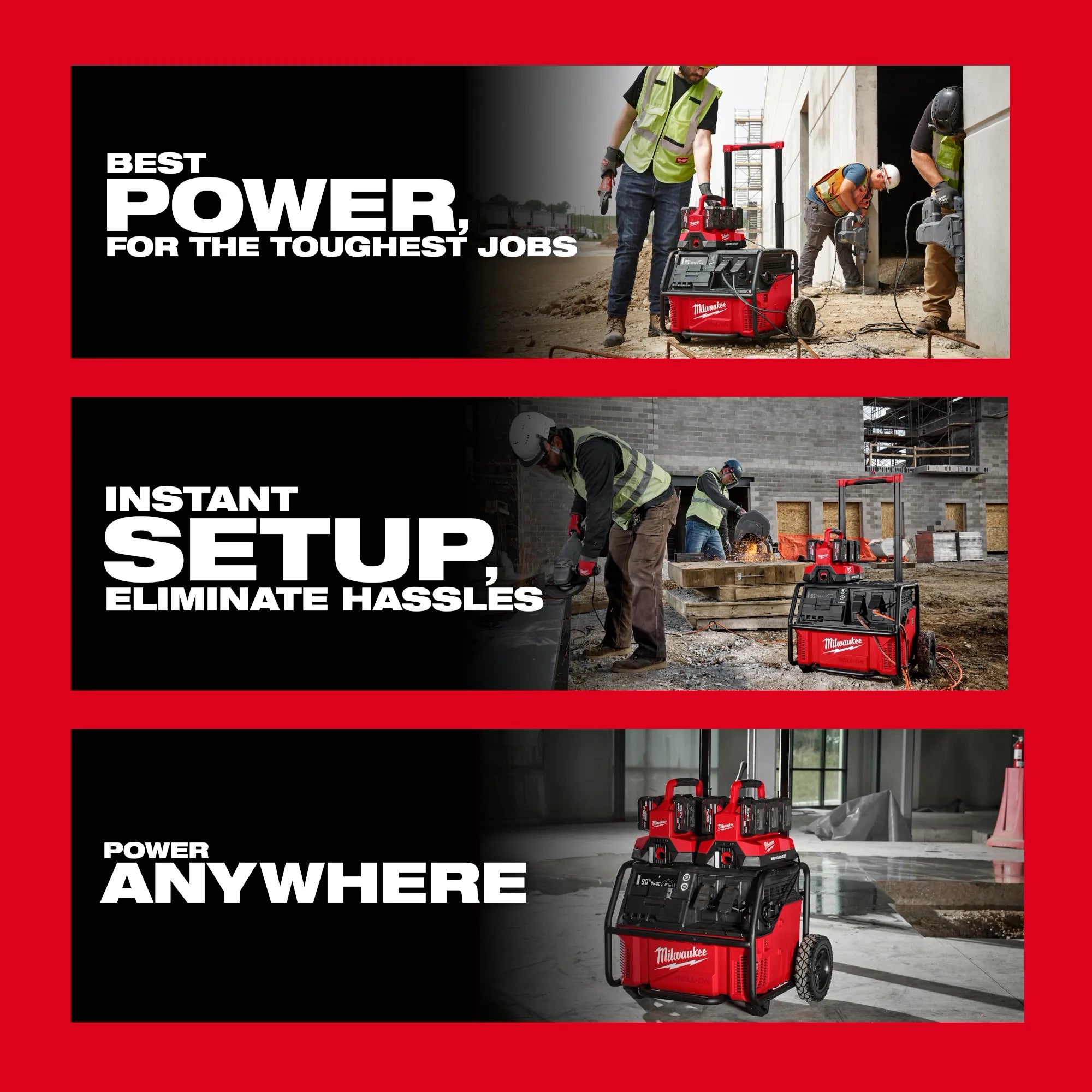 ROLL-ON™ 7200W/3600W 2.5kWh Power Supply