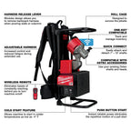 MX FUEL™ Backpack Concrete Vibrator Kit