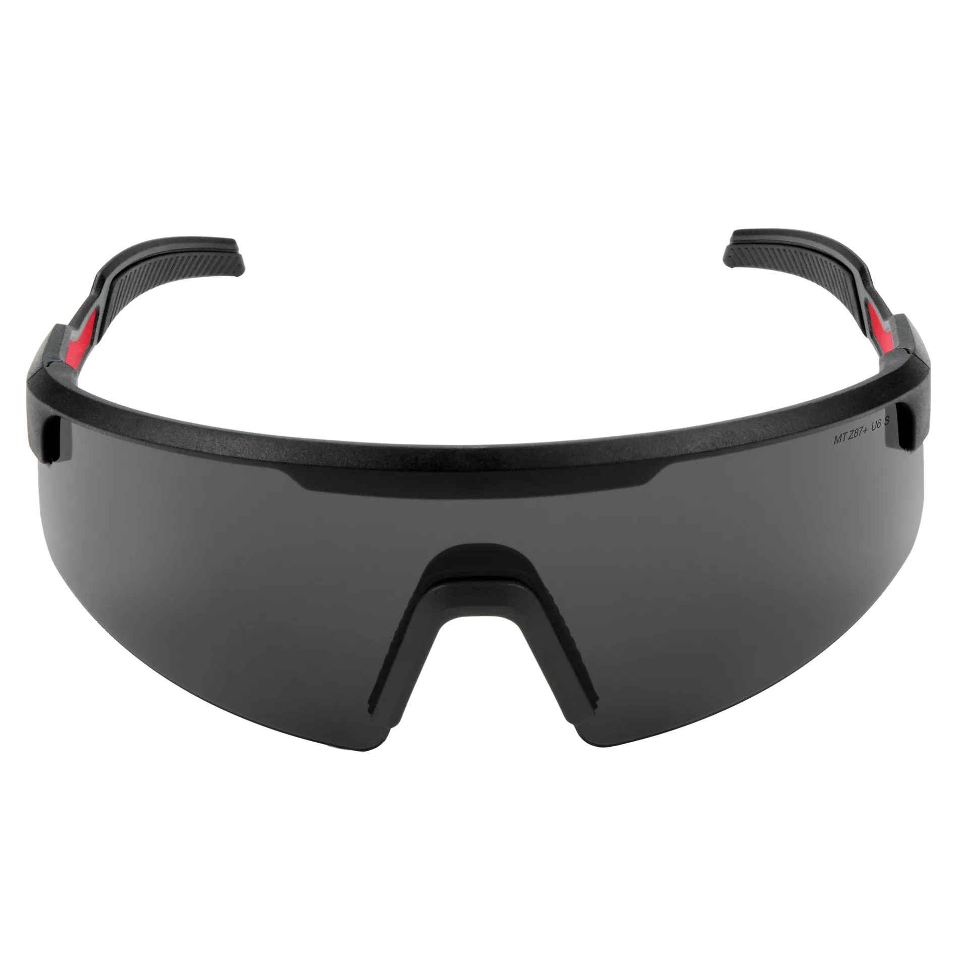Wrap Around Safety Glasses - Mirrored Anti-Scratch Lenses