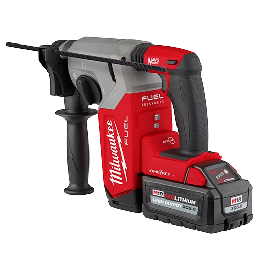 Milwaukee M18 FUEL 1" SDS Plus Rotary Hammer with  ONE-KEY Dust Extractor Kit | 2914-22DE