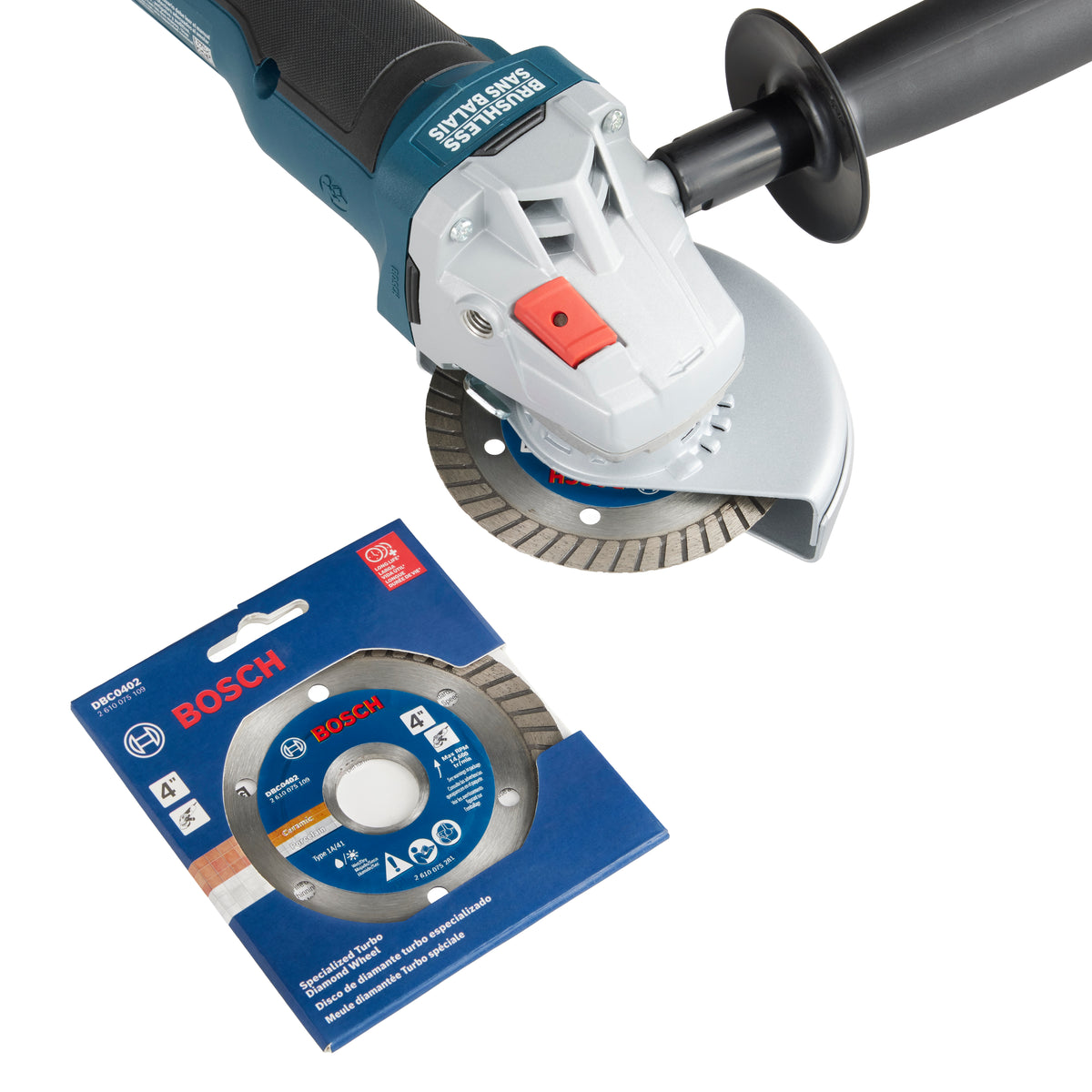Bosch DBC0402 4 In. Premium Specialized Turbo Rim Blade for Precise Cuts