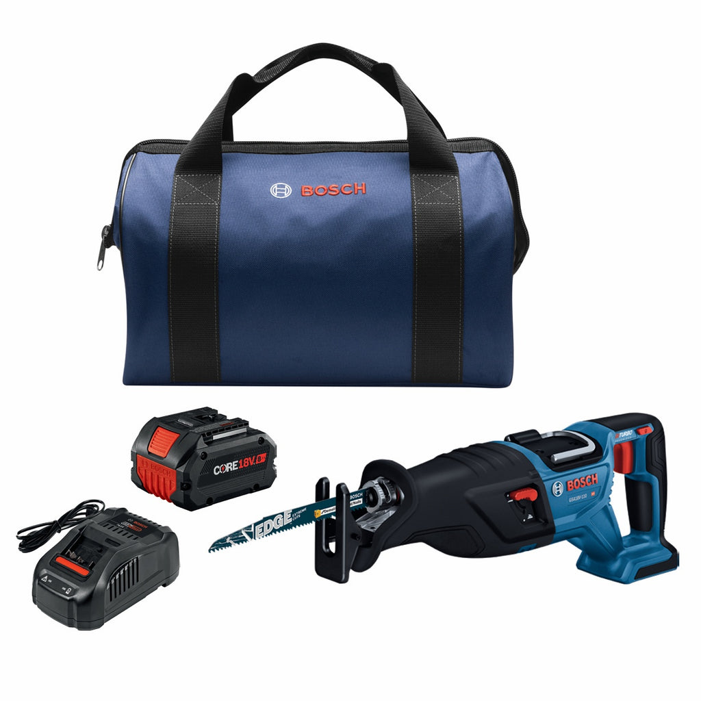 Bosch GSA18V-110B14 PROFACTOR 18V 1-1/8 In. Reciprocating Saw Kit with (1) CORE18V 8 Ah High Power Battery