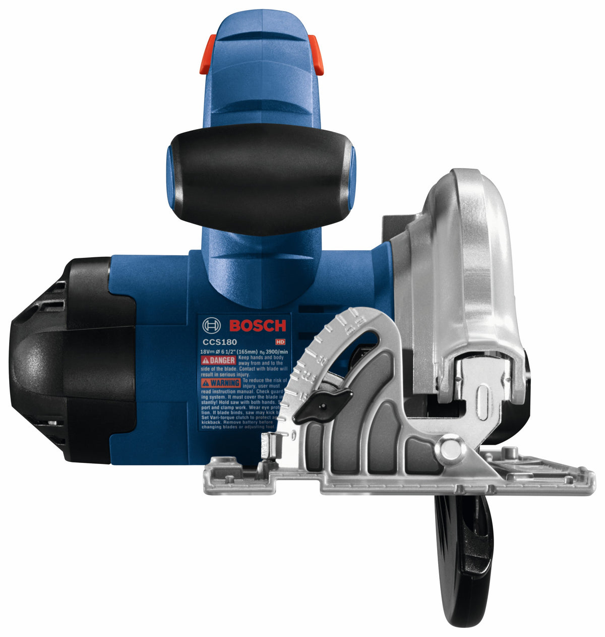 Bosch CCS180-B15 18V 6-1/2 In. Blade-Left Circular Saw Kit with (1) CORE18V 4 Ah Advanced Power Battery