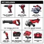 M18™ Cordless 6-Tool Combo Kit