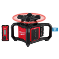 Milwaukee M18 Red Exterior Rotary Laser Level Kit with  Receiver | 3701-21