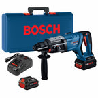 18V Brushless Connected-Ready SDS-plus® Bulldog™ 1-1/8 In. Rotary Hammer Kit with (2) CORE18V 8 Ah High Power Batteries