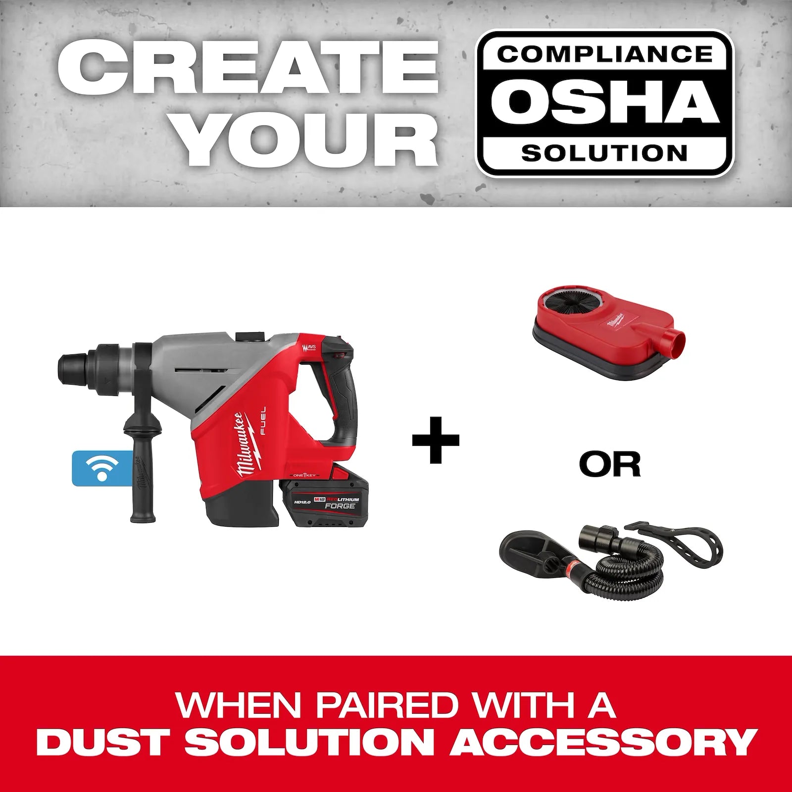 M18 FUEL™ 1-3/4" SDS MAX Rotary Hammer w/ ONE-KEY™