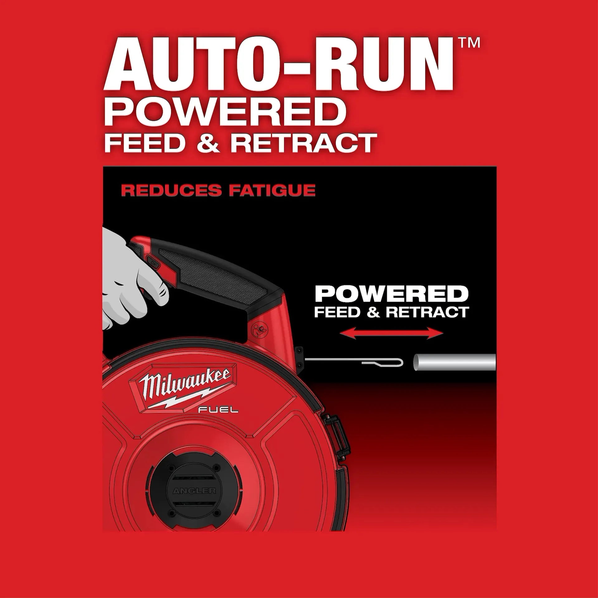 M18 FUEL™ ANGLER™ Pulling Fish Tape Powered Base