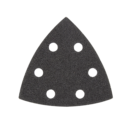 Milwaukee 3-1/2” 80 Grit Triangle Sandpaper (6 PK) | 49-25-2080