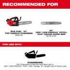 12" .325" LOW PROFILE™ Pitch, .043" Gauge Saw Chain - 49-16-2742 - image 2