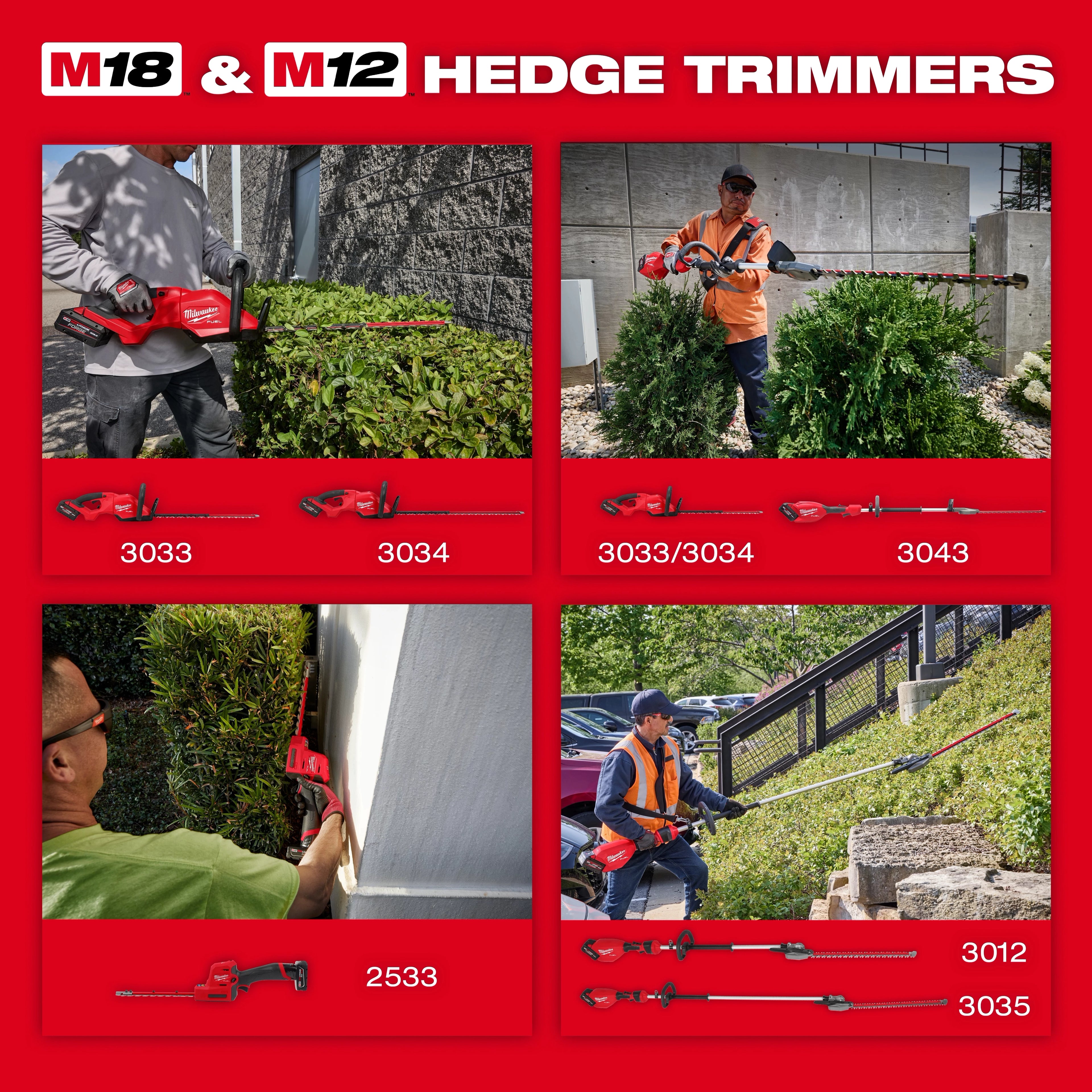 M12 FUEL™ 8" Hedge Trimmer