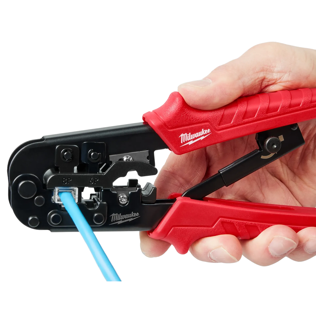 Milwaukee Ratcheting Modular Crimper & Stripper | 48-22-3076