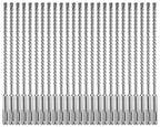 Bosch HCFC2042B25 25 pc. 1/4 In. x 6 In. x 8-1/2 In. SDS-plus Bulldog Xtreme Carbide Rotary Hammer Drill Bits