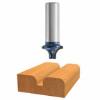 Bosch 85471M 1/4 In. x 1/2 In. Carbide Tipped Plunge Roundover Bit